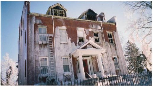 John Howland JR House - fire - 2005