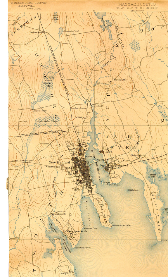 1893 Map of New BEdford section 1 - www.WhalingCity.net