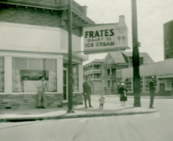 Frates Restaurant  - Cove Rd and S. WAter St - New BEdford 1961 - www.WhalingCity.net