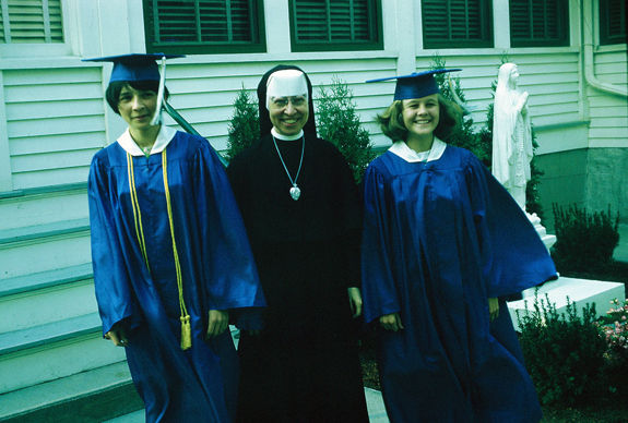 Paulette hartier 1967 Graduation form Sacred heart School - www.WhalingCity.net